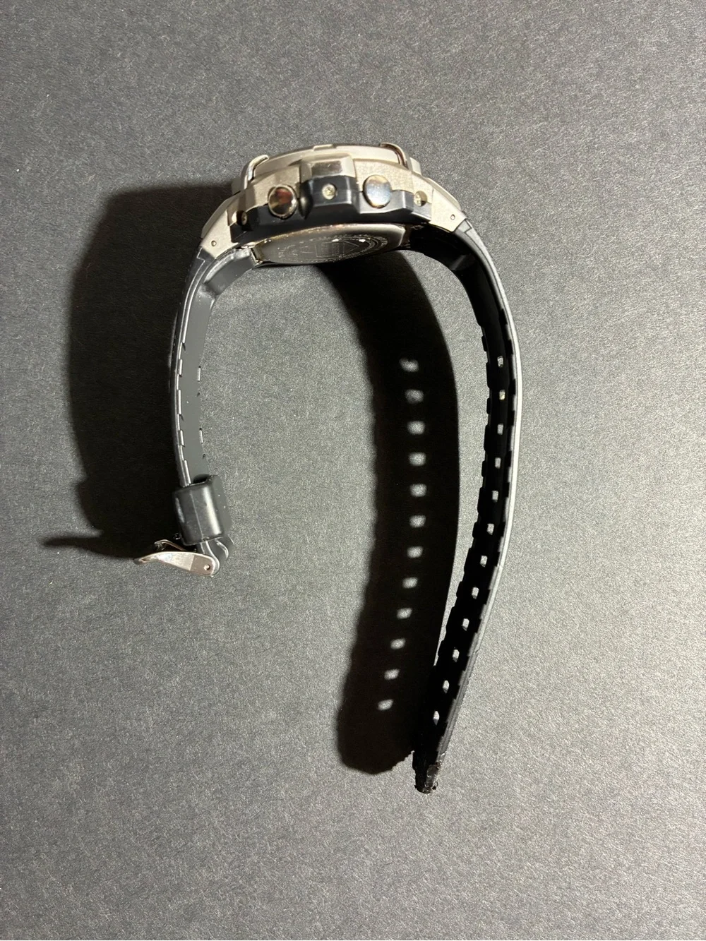 Y2K G-Shock Steel Silver and Black Sports Watch